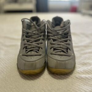 Nike Kids Gray High-Top Sneakers